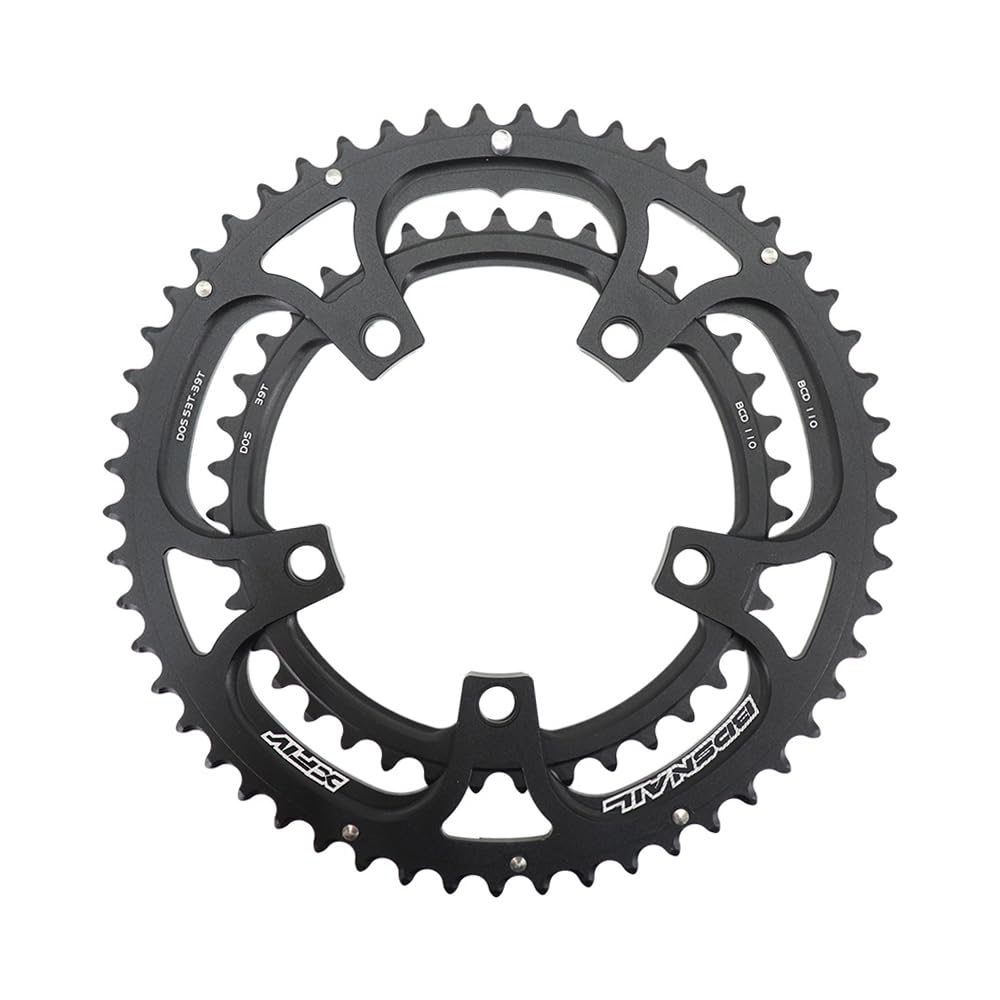 Amazon.co.jp: DJC ロードバイク チェーンリング 110BCD ダブル